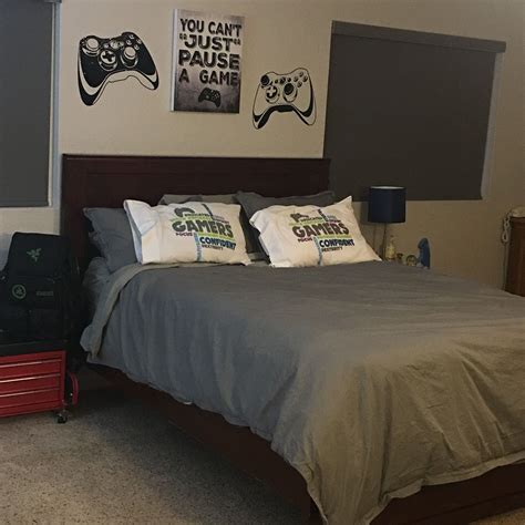 Gamers Room Gamer Bedroom Small Game Rooms Boys Bedroom Decor