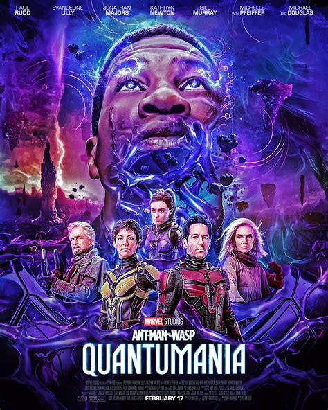 Ant Man And The Wasp Quantumania Promotional Poster Marvel Cinematic Universe Photo