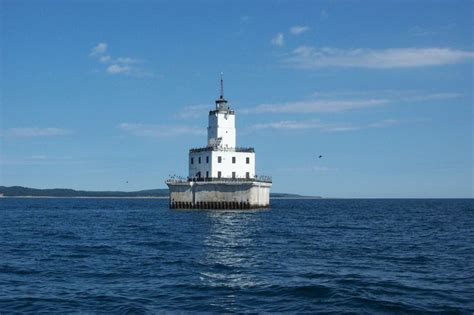North Manitou Shoal Light National Lakeshore Lighthouse Indiana