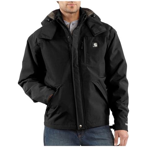 Mens Carhartt Workwear Insulated Shoreline Jacket 227132 Rain