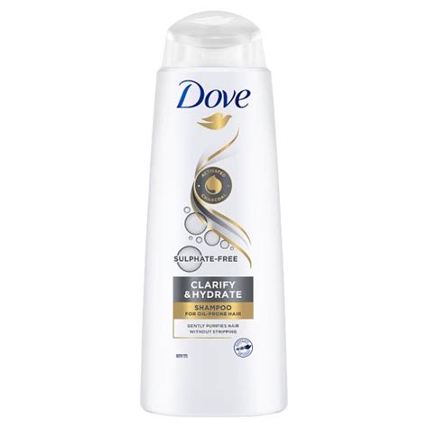 Dove Sulfate Free Shampoo With Activated Charcoal 400 Ml Tesco Online