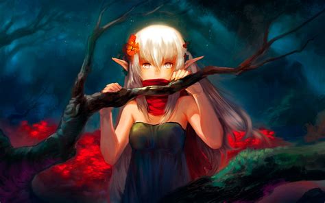 Wallpaper Illustration Fantasy Girl Anime Girls Mythology