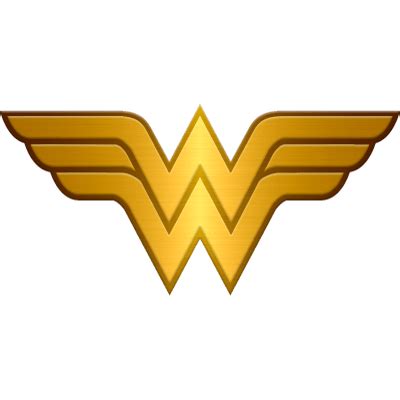 Some of them are transparent (.png). Wonder Woman Logo Metallic transparent PNG - StickPNG