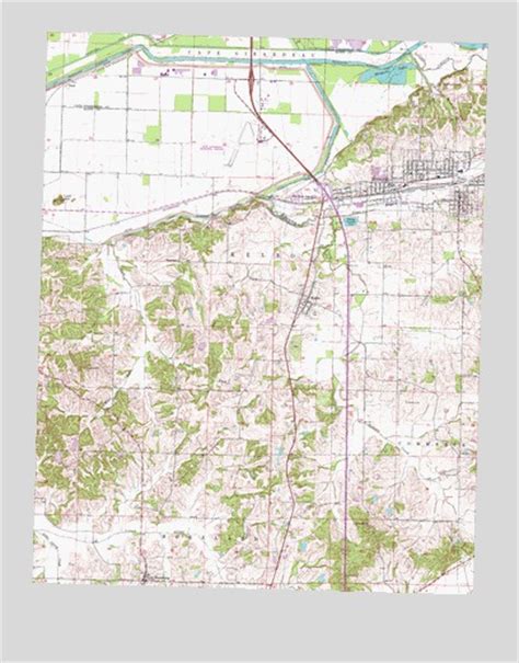 Scott City Mo Topographic Map Topoquest