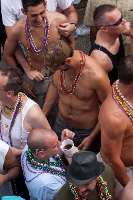 Performing Males Cock Out At The Festival