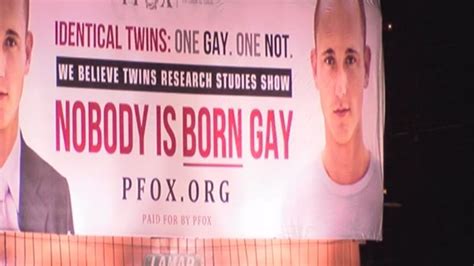 Billboard Claims ‘nobody Is Born Gay’ Cnn