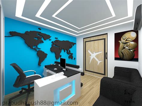 Office Space Interior Design Travel Agency Office