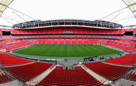 Wembley stadium is considered to be the most famous ground in world football. Wembley Stadium - Image to u