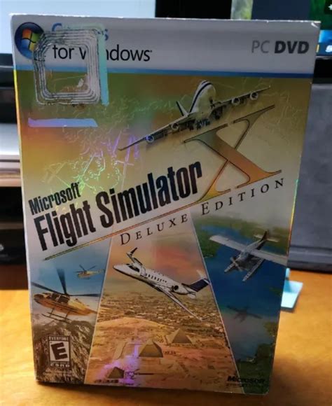 Microsoft Flight Simulator X Deluxe Edition Pc Windows 2006