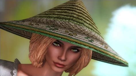 Simple Straw Hats Le At Skyrim Nexus Mods And Community