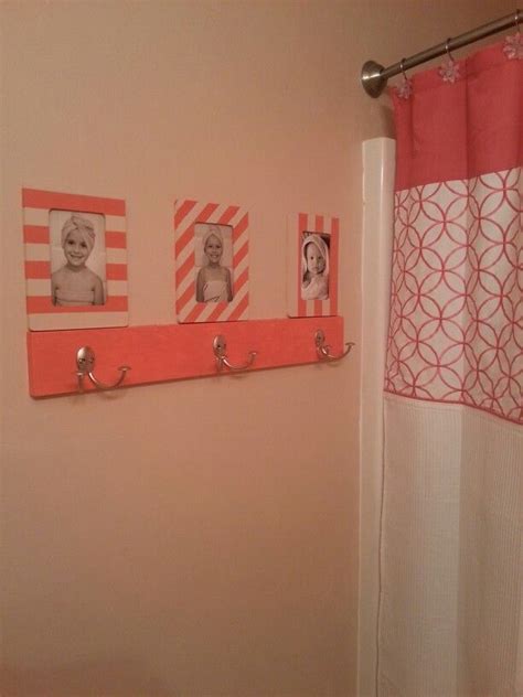 Coral bathroom home design ideas, pictures, remodel and decor. Pin by Brittany Ayers on My Pins! | Bathroom decor colors ...