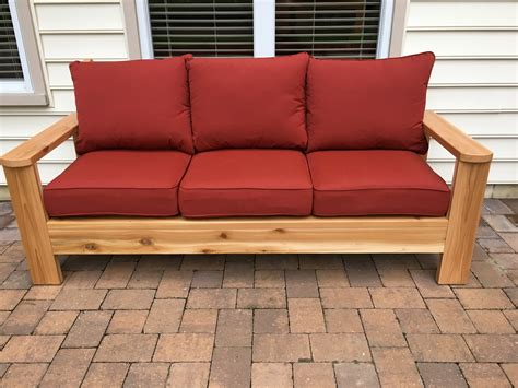 Cedar Outdoor Sofa Plans Resnooze Com