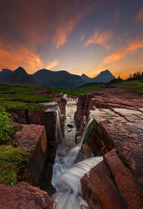 The Continental Divide Waterton Lakes National Park