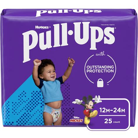 Pull Ups Pull Ups Boys Potty Training Pants Size 3 12 24m 25 Ct