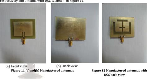 Figure 11 From Rectangular Microstrip Patch Antenna For 24 Ghz