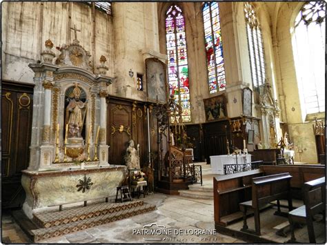 PATRIMOINE DE LORRAINE BLENOD LES TOUL Eglise Saint Médard la statuaire