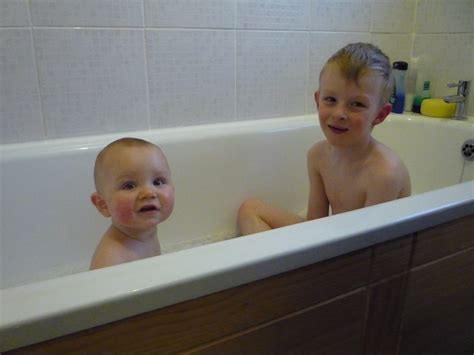Bath Buddies Jake And Nate Share Their First Bathcousin Flickr