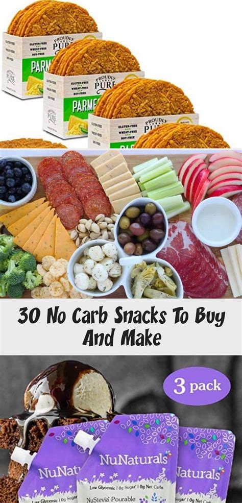 30 No Carb Snacks To Buy And Make Recipes