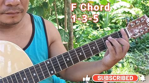 F And Fm7 Chords In Different Position Ii For Begginers Youtube