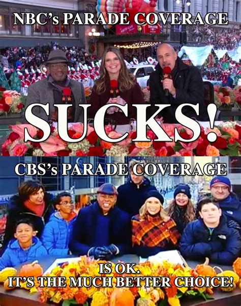 A Look At Cbss Thanksgiving Day Parade Coverage Haphazardstuff