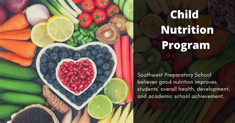 Child Nutrition Child Nutrition Program Southwest Preparatory School