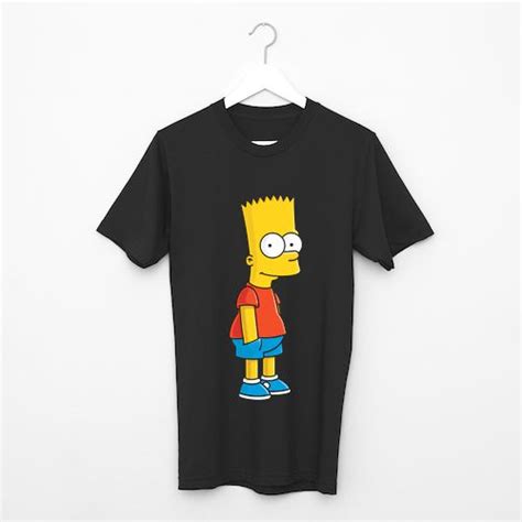 Bart Simpson Black T Shirt Black Tshirt Shirts T Shirt