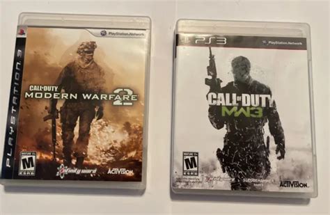 Call Of Duty Modern Warfare 2 3 Playstation 3 Ps3 Cod Mw2 Mw3 Bundle