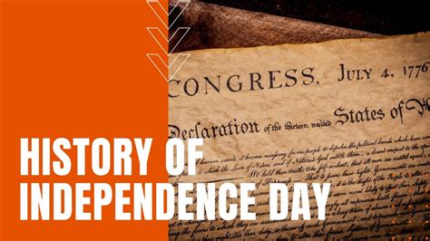History Of Independence Day Usa S First Fourth Of July Youtube
