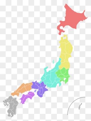 Shape Japan Map Vector Png Clipart PinClipart