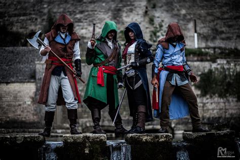 Assassins Creed Unity Cosplay Groupe By E2cosplay On Deviantart