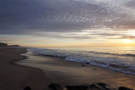 Free Download Hd Wallpaper Beach New Jersey Ocean Sea Shore