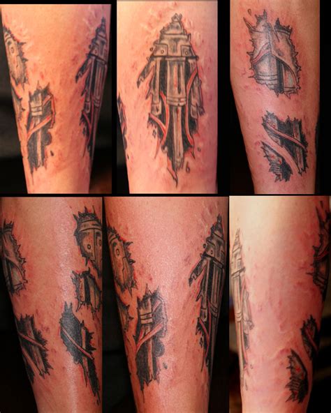 Terminator Arm Tattoo By Gary Odd Edmund On Deviantart