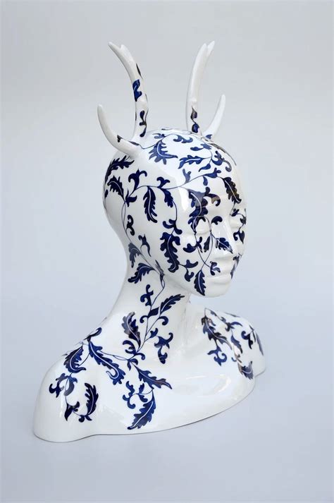 New Porcelain Sculptures That Merge Female Forms With Elements Of