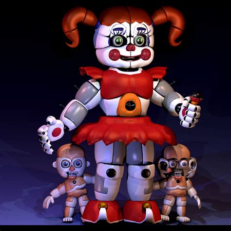 Fnaf Sl Baby By Chuizaproductions By Chuizaproductions On Deviantart