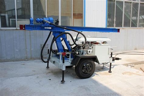 Portable water well drilling rig. China Small Portable Water Well Drilling Rig Manufacturers ...