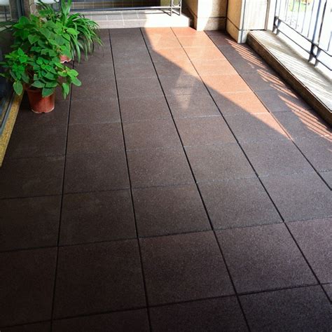 Outdoor Flooring Rubber Patio Tile Xj Sbr Dbr001 Sbr Rubber Deck