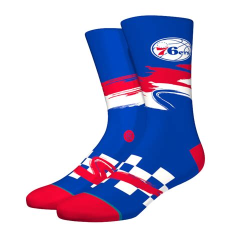 Find out the latest game information for your favorite nba team on cbssports.com. Chaussette NBA Philadelphia 76ers Stance Arena Wave Racer Bleu