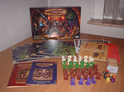 Spielzeug Parker 2003 Dungeons And Dragons Board Game Players Guide €1432