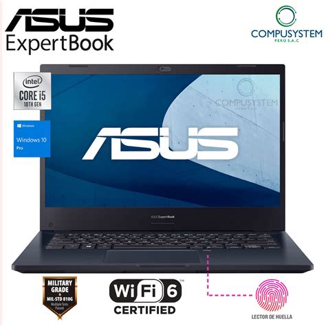 Laptop Asus Expertbook P2451fa Ek1441ra 14 Fhd Intel Core I5 10210u