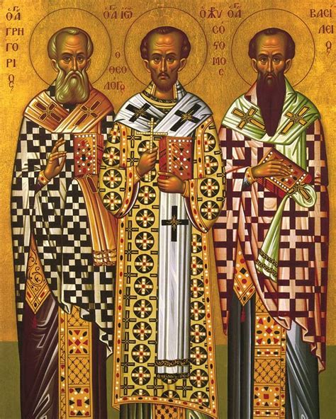 Religious Icons Religious Art Saint Gregory St Basils Russian
