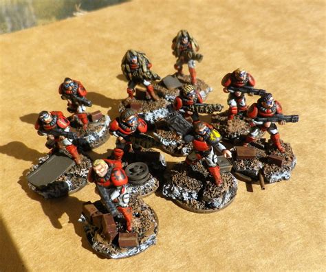 Gunners Wargaming 15mm Blood Angel Scout Squad Finished