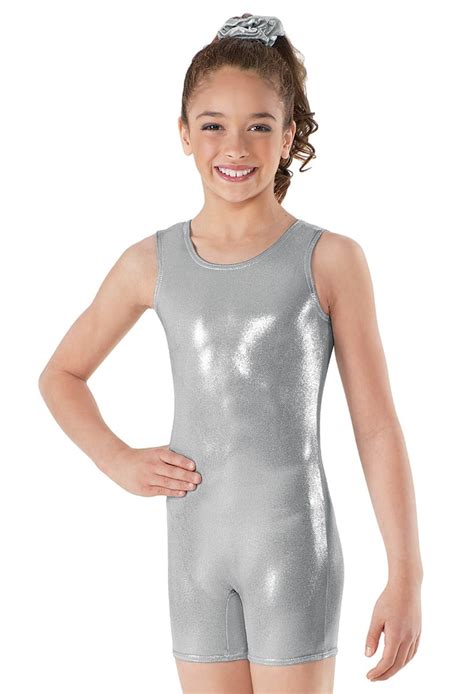 Icostumes Girls Shiny Tank Leotards Ballet Dancewear Kids Spandex
