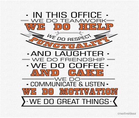 We Do Teamwork We Do Help We Do Respect Inspirational Quote Design By