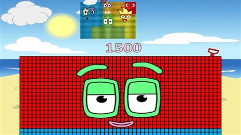 Numberblock Puzzle Tetris Game 1500 Asmr Beach Fanmade Animation Big
