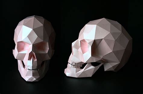 9 New Papercraft Skull Template SelkietWins