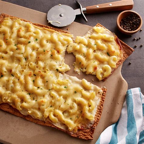 Mac N Cheese Pizza Recipe Land Olakes