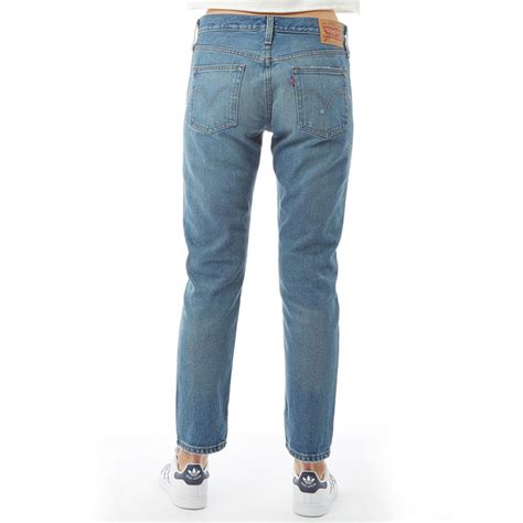 Buy Levis Womens 501 Taper Jeans Over The Edge