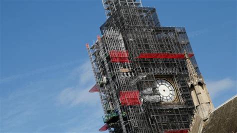 Travel Alert Reminder Big Ben Is Still Covered In Scaffolding And