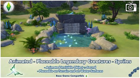 Bakies The Sims 4 Custom Content Animated Placeable Legendary