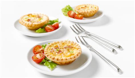 Bacon And Cheese Mini Quiches Olymel